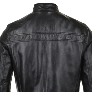 Online Sale <b>Men</b> <b>Leather</b> <b>Jacket</b> Comfortable <b>Leather</b> <b>Jacket</b> Lightweight <b>Leather</b> <b>Jacket</b> Stylish - Product Image 6