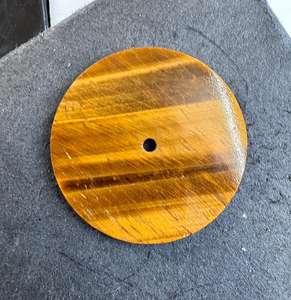 Cadran de montre mouvement NH35, pierre œil-de-tigre naturelle, disque rond de 28,50 mm pour la fabrication de montres - Product Image 3