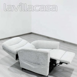 Elevate Effortless Modern Chenille OKIN-Powered Smooth Lift <b>Recliner</b> for Hotel & Bedroom Use - Product Image 4