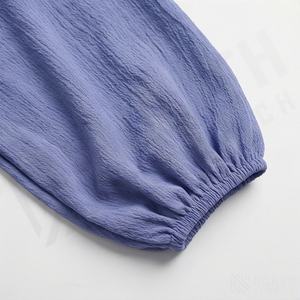 2025 OEM Kimono Abaya pour femmes musulmanes, en tissu polyester épais, doux et très extensible, col en V, manches longues, pour fêtes, Ramadan, mariages - Product Image 5