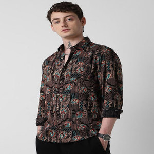 Hombres Otoño Invierno Nueva manga completa Casual Camisa al aire libre Primavera Otoño Diseño Color sólido Camisa de los hombres - Product Image 2
