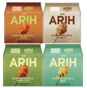 BTS Paldo Arih : Choisissez 1 parmi 6 types de nouilles modernes en sachet, CD de musique K-Pop, papier plastique, en coréen, pour tous les âges, KR - Product Image 1