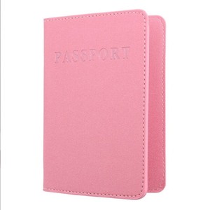 PU Leather Passport <b>Holder</b> Slim Card <b>Wallet</b> Cover Case for Travel PU Leather Passport Case Card <b>Holder</b> for Travel Slim <b>Wallet</b> - Product Image 2