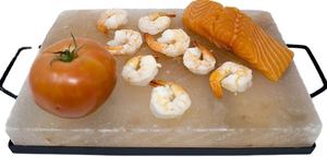 Assiette de sel rose de l'Himalaya 100% naturel Carreaux de brique de sel de barbecue sculptés écologiques pour la cuisine - Product Image 4