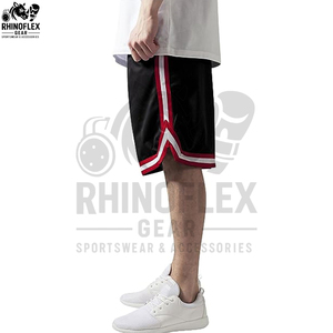 Nuevos Shorts Deportivos de Playa Cómodos y Suaves para Hombre, 100% Poliéster, Talla Grande, con Logotipo Personalizado - Product Image 5