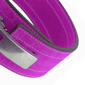 Durable Adjustable <b>Back</b> <b>Support</b> Lever Power Belt Customized Weight Lifting Leather Lever Belt For Adults - Product Image 5