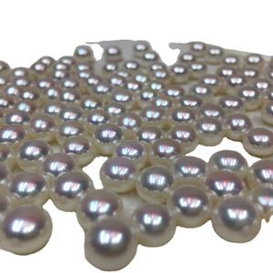 Perlas Sueltas de Agua Dulce Blancas Mantou, Perla de Espejo Transparente, Luz Brillante, Comparable a la Frescura Intensa de una Perla Desnuda - Product Image 3