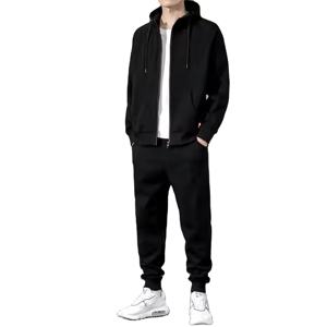 Conjunto Deportivo de Felpa para Hombre, Personalizado, Transpirable, de Otoño, Pantalón Largo y Sudadera, Ropa Deportiva de Algodón, Económico - Product Image 2