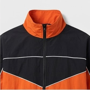 Ensemble survêtement coupe-vent imperméable pour homme avec fermeture éclair et col montant / Survêtements de pluie pour homme - Product Image 4