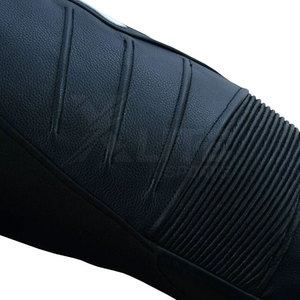 Pantalones de Motociclismo de Cuero Unisex, Transpirables y Flexibles, con Características de Seguridad, Estilo Moderno, para Todas las Temporadas - Product Image 4