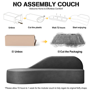 COMPRESSION <b>SOFA</b> Living Room Modern Linen <b>Fabric</b> Sectional <b>Sofa</b> OEM brand name High Density Sponge L-Shape - Product Image 1