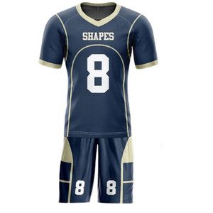 Conjunto de Uniforme de Fútbol Americano Personalizado de Alta Calidad, Camisetas de Equipo Sublimadas, Camisetas y Pantalones Cortos Personalizados para Fútbol Americano - Product Image 1