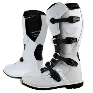 Chaussures de moto personnalisées de haute qualité en cuir véritable, bottes de course unisexes, imperméables, respirantes, avec design en polyester - Product Image 3