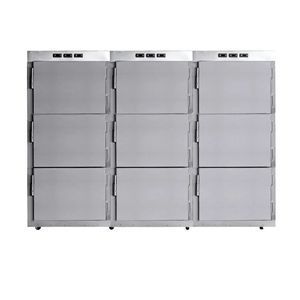 Congelador Mortuorio Horizontal para 9 Cuerpos, Acero Inoxidable, Cámaras Individuales, Unidad de Refrigeración Superior, Confiable para Almacenamiento de Cuerpos - Product Image 4