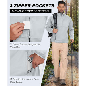 New Fashionable Men's <b>Jacket</b> High Elasticity Cuff Design Front And Side Pocket Design Sports <b>Jacket</b> Wholesale Cheap Price - Product Image 6