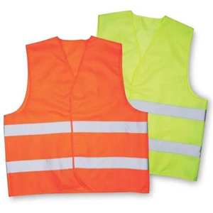Chaleco de Seguridad Fluorescente Amarillo-Verde de Alta Calidad NESTA SPORTS, Chaqueta Reflectante de Alta Visibilidad para Construcción y Seguridad en el Trabajo - Product Image 1