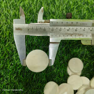 Disque en os de buffle blanc naturel, poli, de qualité supérieure, pour gravure, au meilleur prix - Product Image 5