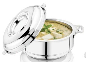 Olla de Acero Inoxidable de Alta Calidad con Aislamiento Térmico, Diseño Moderno, 24 cm de Diámetro, Juego de Cazuela con Tapa - Product Image 3