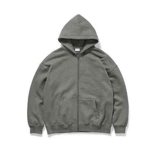 Sudadera con Capucha Negra para Hombre, Corte Regular, Color Sólido, Informal, de Algodón Tejido, con Logotipo Frontal, Impermeable y Resistente al Viento para Invierno - Product Image 4