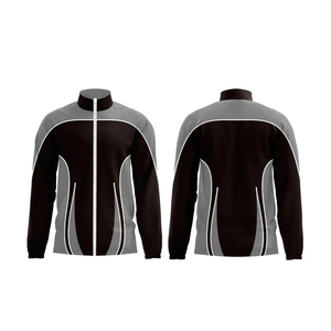 เสื้อแจ็คเก็ตออกกำลังกายสำหรับผู้ชาย – เสื้อผ้ากีฬาแบบซิปเต็มตัว - Product Image 3