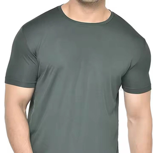 T-shirts Homme Oversize en Gros, Impression Logo Personnalisé, Coton Uni, Manches Courtes, T-shirts Vierge Grande Taille pour Homme - Product Image 6