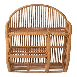 Estante de Pared de Bambú Estilo Bohemio Hecho a Mano |   Estantes de Pared de Madera al por Mayor - Product Image 3
