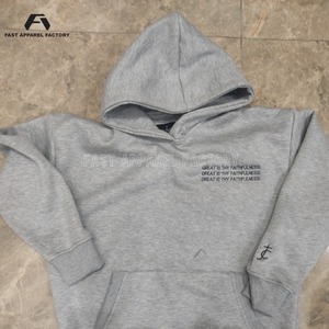 Nouveauté, qualité supérieure, service OEM, logo et style personnalisés, sweat-shirt à capuche à bords bruts avec bande réfléchissante noire - Product Image 3