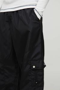 Pantalones Deportivos Personalizados Talla XL, Estilo Urbano, Pantalones Cargo de Nailon, Cintura Elástica, Pierna Ancha, Estampado, Joggers para Hombre - Product Image 3