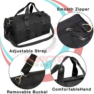 Bolsa de Lona de Diseño Portátil, Organizador de Viaje Práctico, Bolsa de Lona con Soporte de Transporte Cómodo - Product Image 4