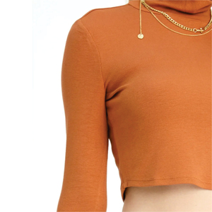 T-shirt court pour femme, col rond, 100% coton biologique, respirant, écologique - Product Image 5