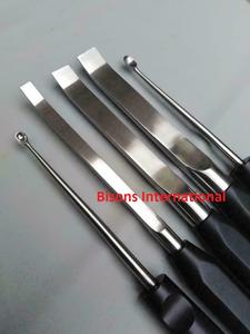 BISONS - Juego de 7 Instrumentos Quirúrgicos Ortopédicos de Acero Inoxidable para Cirugía Ósea (Cuchara y Cincel) - Product Image 3