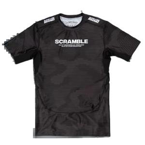 Camiseta de Compresión Personalizada de Manga Corta con Logotipo, Camisetas Deportivas Sublimadas - Product Image 1