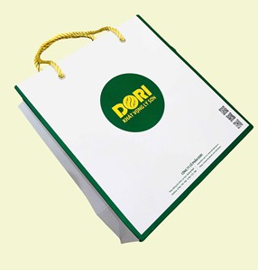 Wholesale Ivory Premium Self-Erecting Customizable Corrugated Board <b>Gift</b> Paper Bag 36 Model Number Convenient Handle Made - Product Image 4