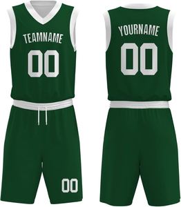 Ensemble de Basketball Unisexe Grande Taille Respirant en Polyester, Dernière Conception Sublimée, Matière la Plus Vendue, Vente en Gros, OEM - Product Image 1