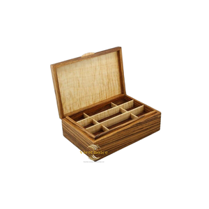 Custom Wooden Jewelry <b>Box</b> Eco Friendly Gift <b>Box</b> for Private Label Branding - Product Image 2
