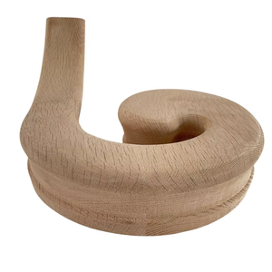 อุปกรณ์เชื่อมต่อราวบันไดไม้เนื้อแข็ง EFS ระบบราวบันไดไม้โอ๊คแดงแบบดั้งเดิม ติดตั้งง่าย ทนทาน อะไหล่บันได - Product Image 1