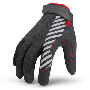 Gants de protection robustes pour les tâches d'atelier et la manutention mécanique, conçus pour la protection avec des gants anti-choc en TPR - Product Image 1