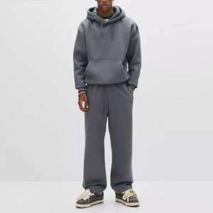 Conjunto Deportivo Informal de Primera Calidad para Uso Diario, Estilo Holgado, Silueta Relajada, Cómodo y Casual - Product Image 1