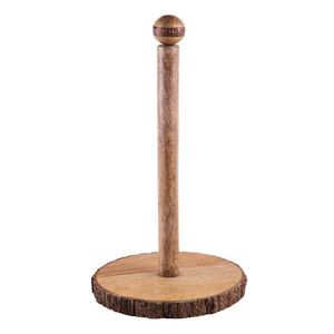 Best Arrival Acacia Wood Eco-Friendly Spice Organizer-Rustic <b>Kitchen</b> Countertop Multifunction Paper <b>Tissue</b> <b>Holder</b> Stand - Product Image 4