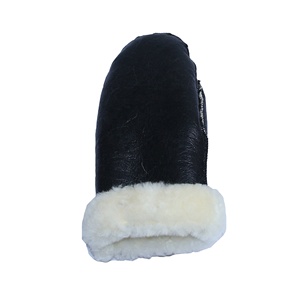 Guantes de Horno de Piel de Cordero Genuina, Forrados de Piel, de Primera Calidad, Lisos, para Uso Diario, Guantes para Barbacoa - Product Image 5