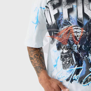 Camisetas de Hombre 2026, Estilo Casual, 100% Algodón, Manga Corta, Estampadas, de Alta Calidad - Product Image 6