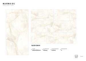 กระเบื้องพอร์ซเลนเคลือบเงาคุณภาพสูงทันสมัย ขนาด 600x1200 มม. กระเบื้องปูพื้นและผนังขนาดใหญ่ สำหรับโครงการเชิงพาณิชย์ - Product Image 5