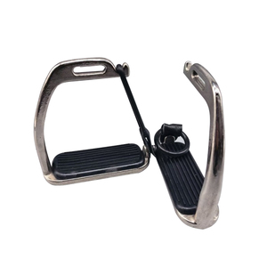 Staffe di Sicurezza <span class=keywords><strong>per</strong></span> <span class=keywords><strong>Equitazione</strong></span>, Staffe <span class=keywords><strong>per</strong></span> <span class=keywords><strong>Adulti</strong></span> in Metallo Elettroplaccato, Accessori <span class=keywords><strong>per</strong></span> Sella Resistenti, Staffe Anticaduta - Product Image 1