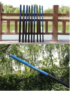 Canne à pêche télescopique légère et robuste avec technologie en fibre de carbone - Product Image 2