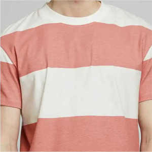เสื้อยืดแขนสั้นคุณภาพสูงสำหรับผู้ชาย ผ้าฝ้าย 100% เสื้อผ้าเรียบง่าย แฟชั่น เสื้อคอกลมระบายอากาศสำหรับผู้ชาย - Product Image 5