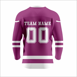 Custom Performance Ice Hockey Uniform Moisture Wicking Team Jersey Sportswear For All Age Groups Private Label Manufacturer - Product Image 3
