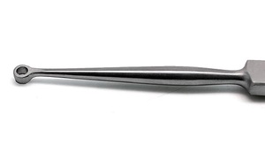 Curette chirurgicale Fox Dermal en acier inoxydable de qualité supérieure et légère pour le rasage des tissus - Product Image 3