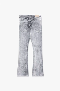 Jeans en denim pour homme 2026 de haute qualité, personnalisés, style vintage, coupe évasée, respirants, streetwear, hip-hop, Y2K, OEM ODM, en coton - Product Image 3