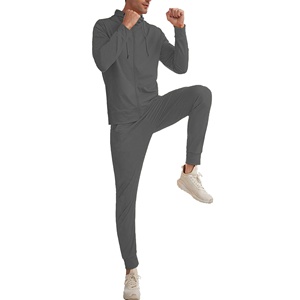 Ensemble de survêtement pour homme Econex de haute qualité, confortable, grande taille, uni, tissé, respirant, élégant et sportif - Product Image 3