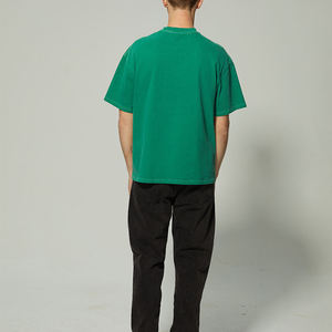 Nueva Camiseta de Moda con Lavado Ácido Personalizado para Hombre, Camiseta de Algodón Estampada Vintage de Talla Grande, Camiseta Unisex de Verano con Lavado Ácido Informal - Product Image 5